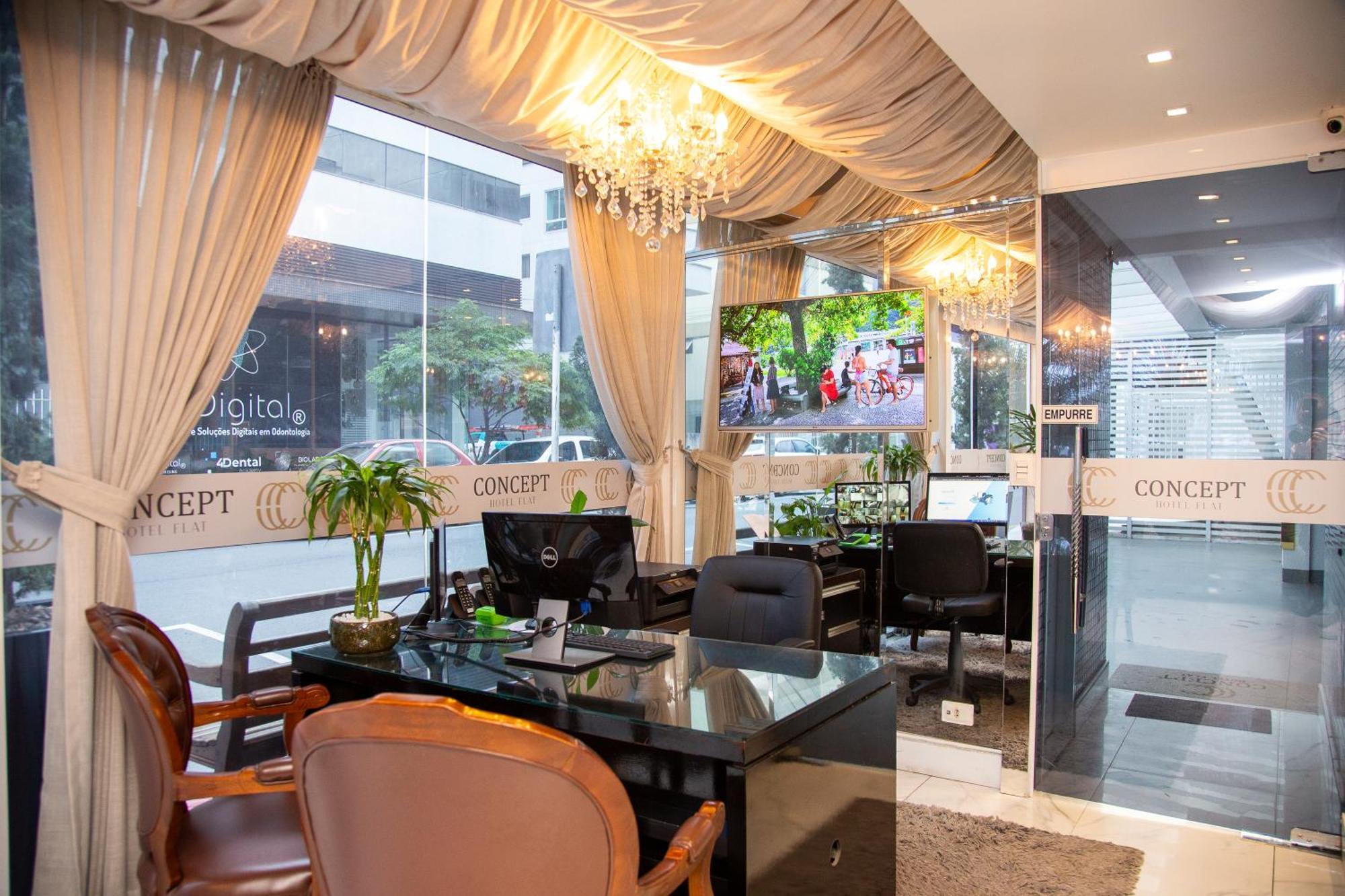 Concept Hotel Flat Balneário Camboriú エクステリア 写真